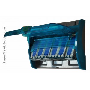 Pull 'n' Open  Plaster Dispenser Blue Detectable 7.2cm x 2.5cm