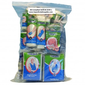BSi Large First Aid Kit Refill Food Hygiene