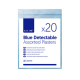 Blue Detectable Washproof Plasters (Bag of 20)