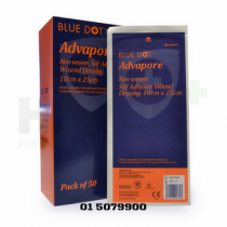 Advapore Adhesive Wound Dressing 10cm x 25cm (50) Box