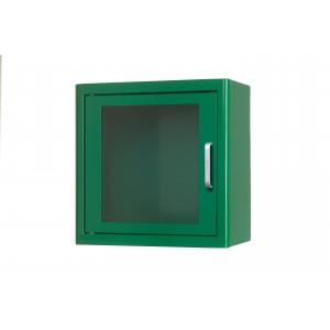 ARKY Green Metal Indoor AED Cabinet with Alarm