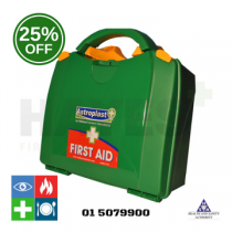 Green Box HSA 1-10 Person First Aid Kit Food Hygiene (Incl. Eye Wash & Burns)