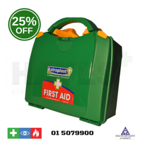 Green Box HSA 26-50 Person First Aid Kit  (Incl. Eye Wash & Burns)