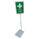 Workplace First Aider Flag & Desk Sign