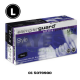 Semperguard Black Nitrile Disposable Gloves Powder Free LARGE​ (100) Box