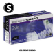 Semperguard Black Nitrile Gloves Powder Free SMALL (100) Box